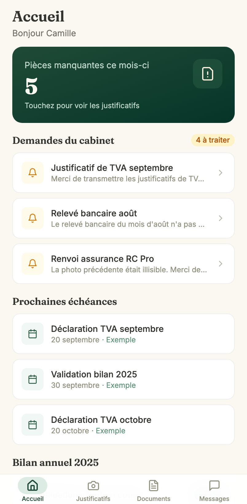 Aubrac Conseil sur téléphone